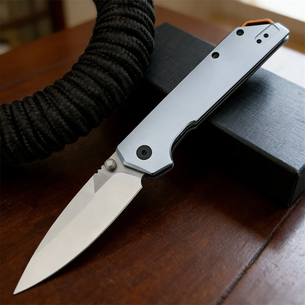 

Многофункциональный складной нож EDC 2038 с лезвием из стали D2 и алюминиевой рукояткой для активного отдыха, выживания, кемпинга и рыбалки