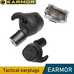 EARMOR-M20 Mod3 Earplugs, Airsoft Shooting Earplugs, Anti-Noise Headphones, Hunting Active Headphones