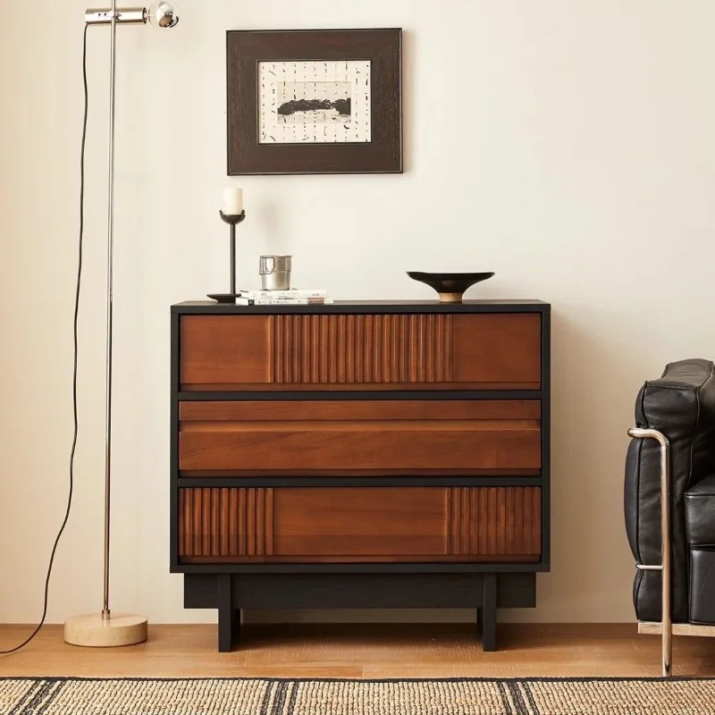 أدراج خزانة ذات أدراج من العصور الوسطى، خزانة تخزين لغرفة النوم، درج، خزانة قائمة لغرفة المعيشة، خزانة جانبية إسكندنافية بسيطة