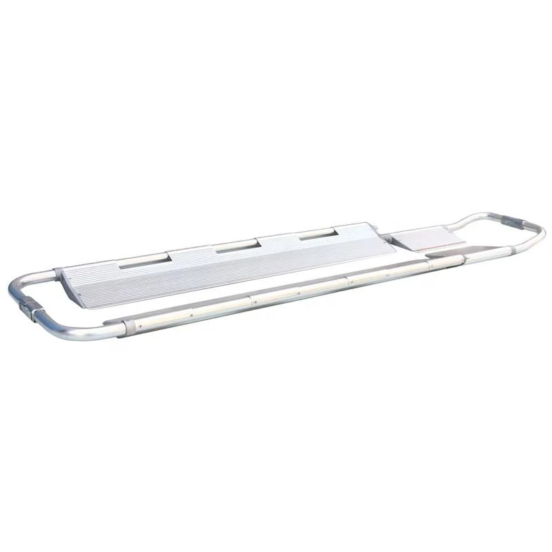 

Folding Aluminum Alloy First Aid Ambulance Emergency Scoop Stretchers