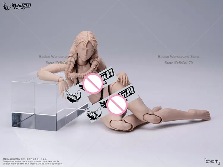 Notaman NT-04 масштаб 1/12, женщина-солдат, сексуальное супер подвижное суставное тело, 6-дюймовая фигурка Serena/Xiao, тело с клыками