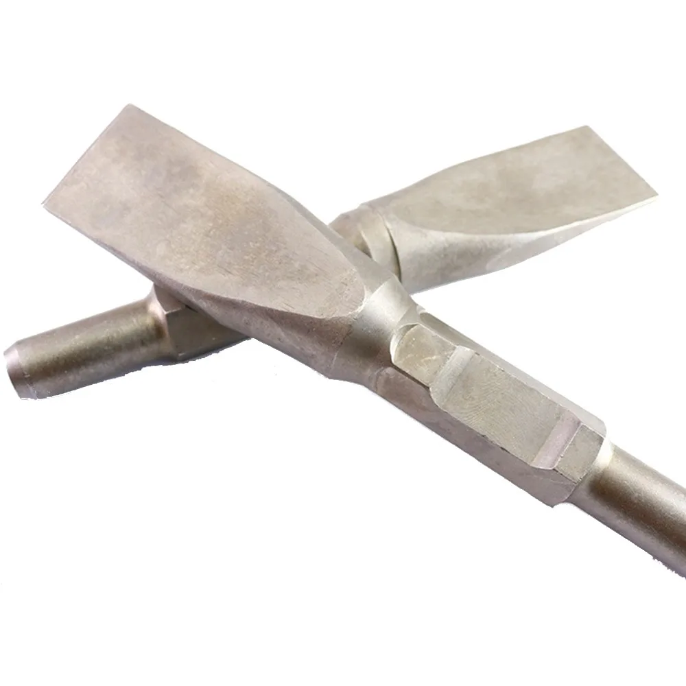 1PC Electric Hammer Chopper Universal Hexagonal Shank 65A/95 Electric Hammer Head Chopper Bit 40CR Steel Household Chopper Tool