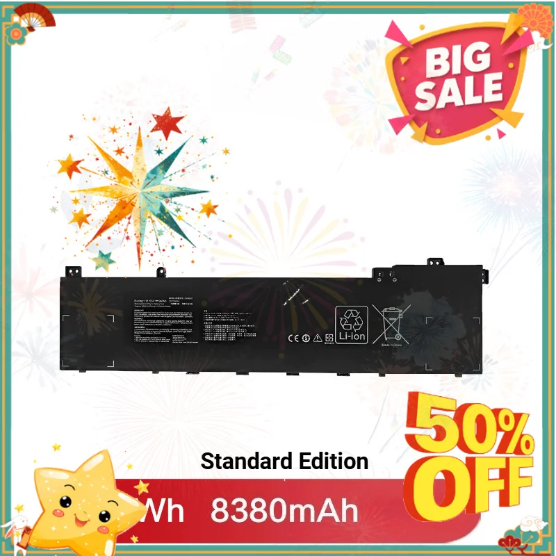 SWZY 107Wh/96Wh C32N2022 Replacement Laptop Battery for ASUS ZenBook Pro 15 OLED UM535QE VivoBook Pro 16 16X M7600RE M7600QE N76