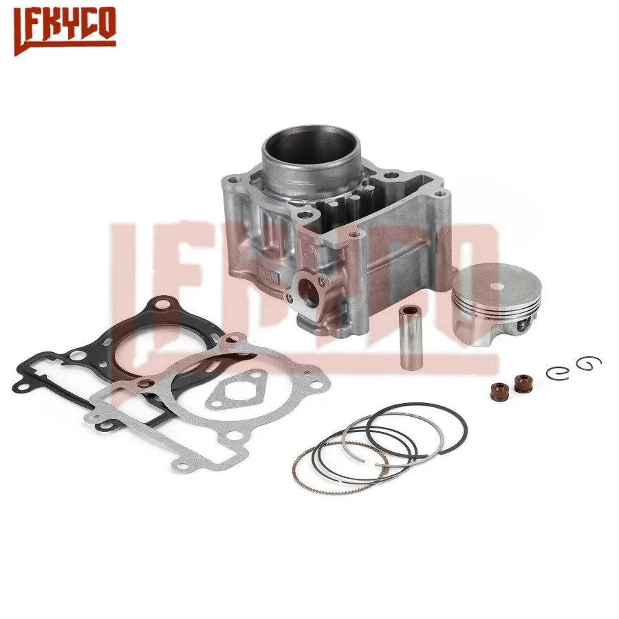 Motorcycle 57mm Engine Cylinder 150CC Piston Gasket Ring Kit Motor for Yamaha YZF R125 WR 125 TE125 XMAX125 Motoblock ATV Parts