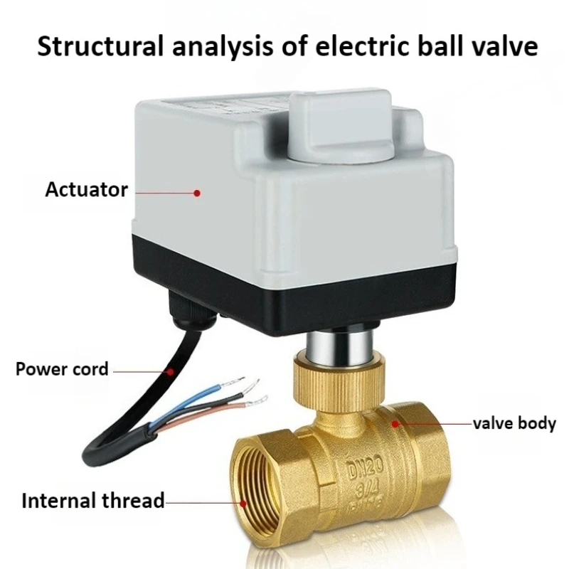 brass-electric-ball-valve-ac220v-1-2-3-4-1-1-1-4-1-1-2-waterproof-bidirectional-electric-ball-valve-double-control-t-l-type