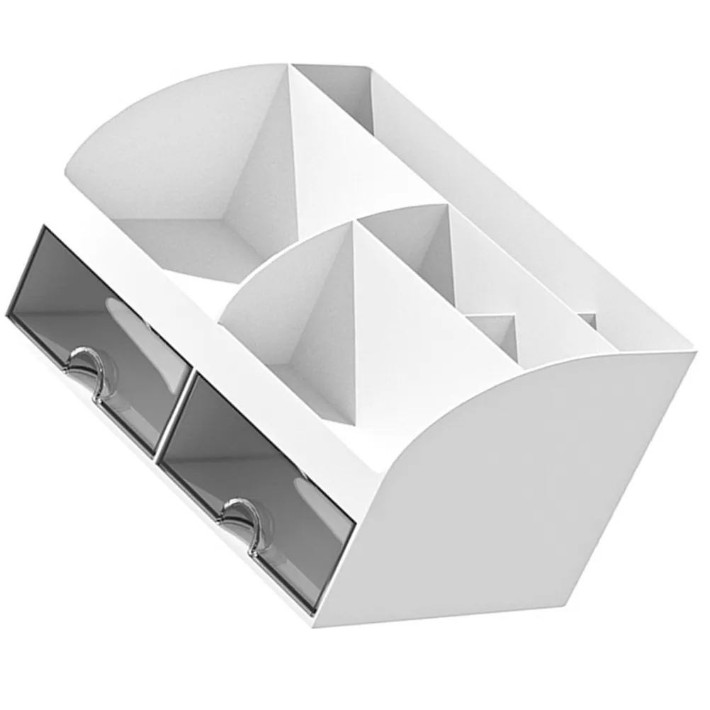 Drawer Type Storage Box for Stationery Sundries Cosmetics Desktop Organizer Tabletop Storage Case Multi-Function Indoor Office