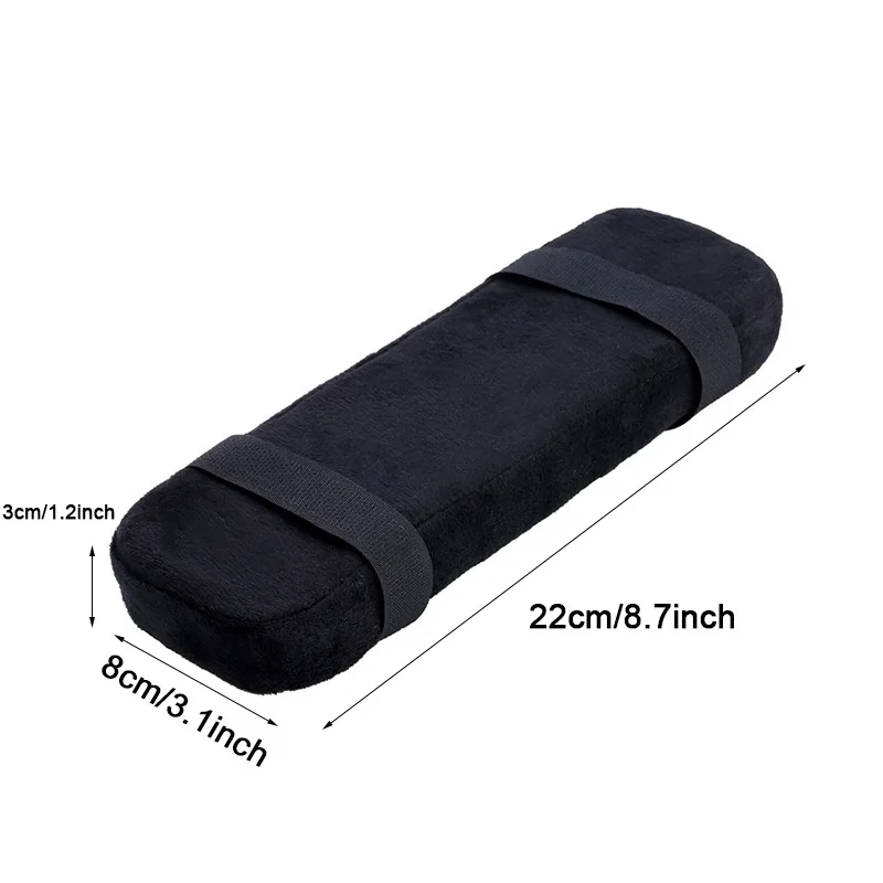 1/2Pcs Memory Foam Office Chair Armrest Covers Cushion Pads For Home Workstation Comfortable Elbow Support