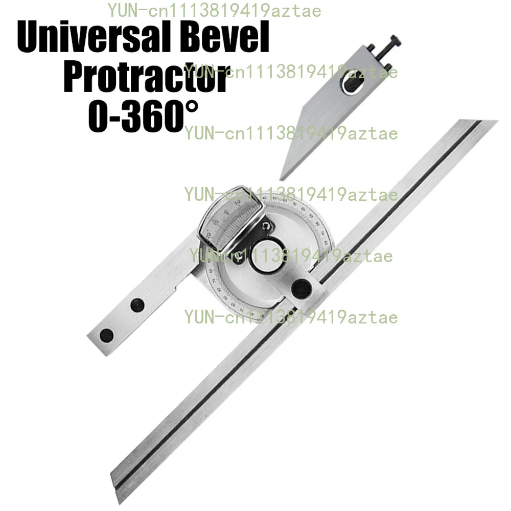 Angle Measuring Ruler Angle Measuring Tools Universal Bevel Protractor 0-360 Degrees Angle Square Finder Measuring Ruler Tools