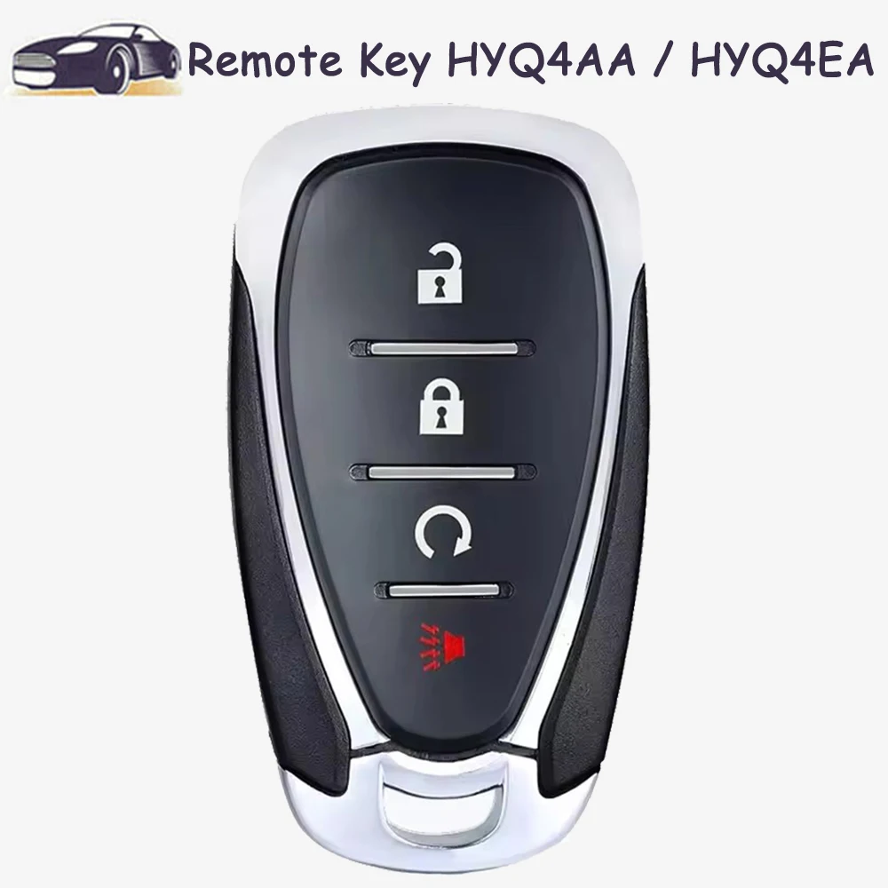 

4 кнопки, умный дистанционный автомобильный брелок 315 МГц/433 МГц ID46 чип для Chevrolet Cruze Traverse Volt Bolt Equinox Trax HYQ4AA HYQ4EA