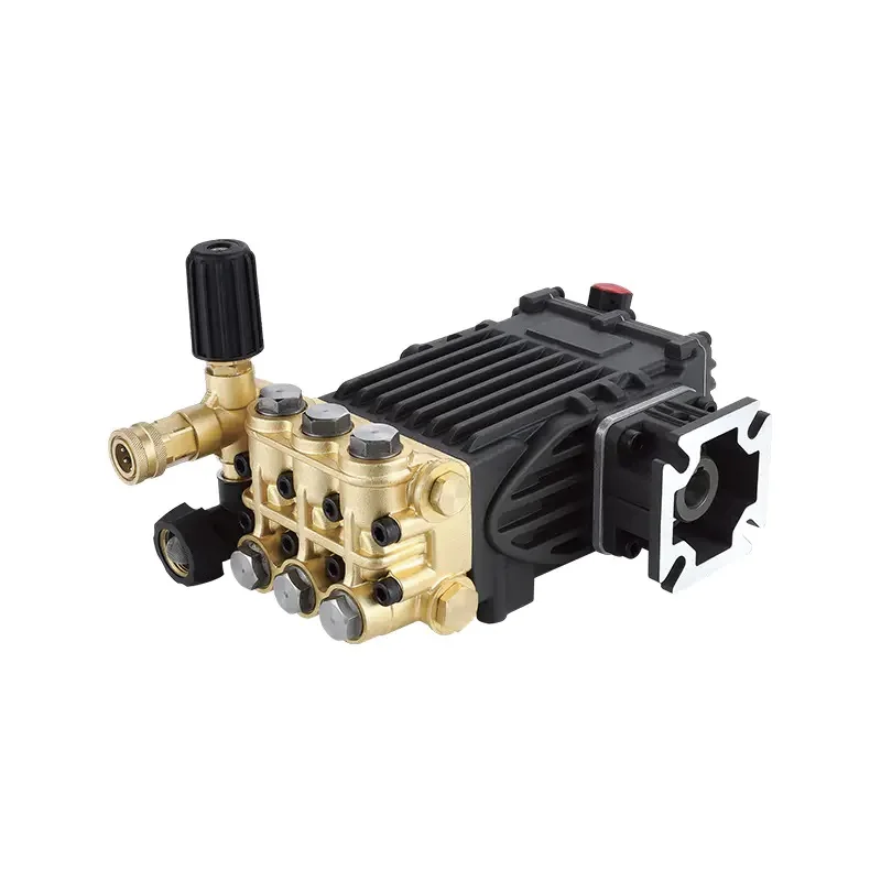 SOVOFLO High Pressure Washer Pump DBQ Triplex Plunger Pump 70-248Bar 16-32LPM Ceramic Piston Pump for Commercial Washing Machine