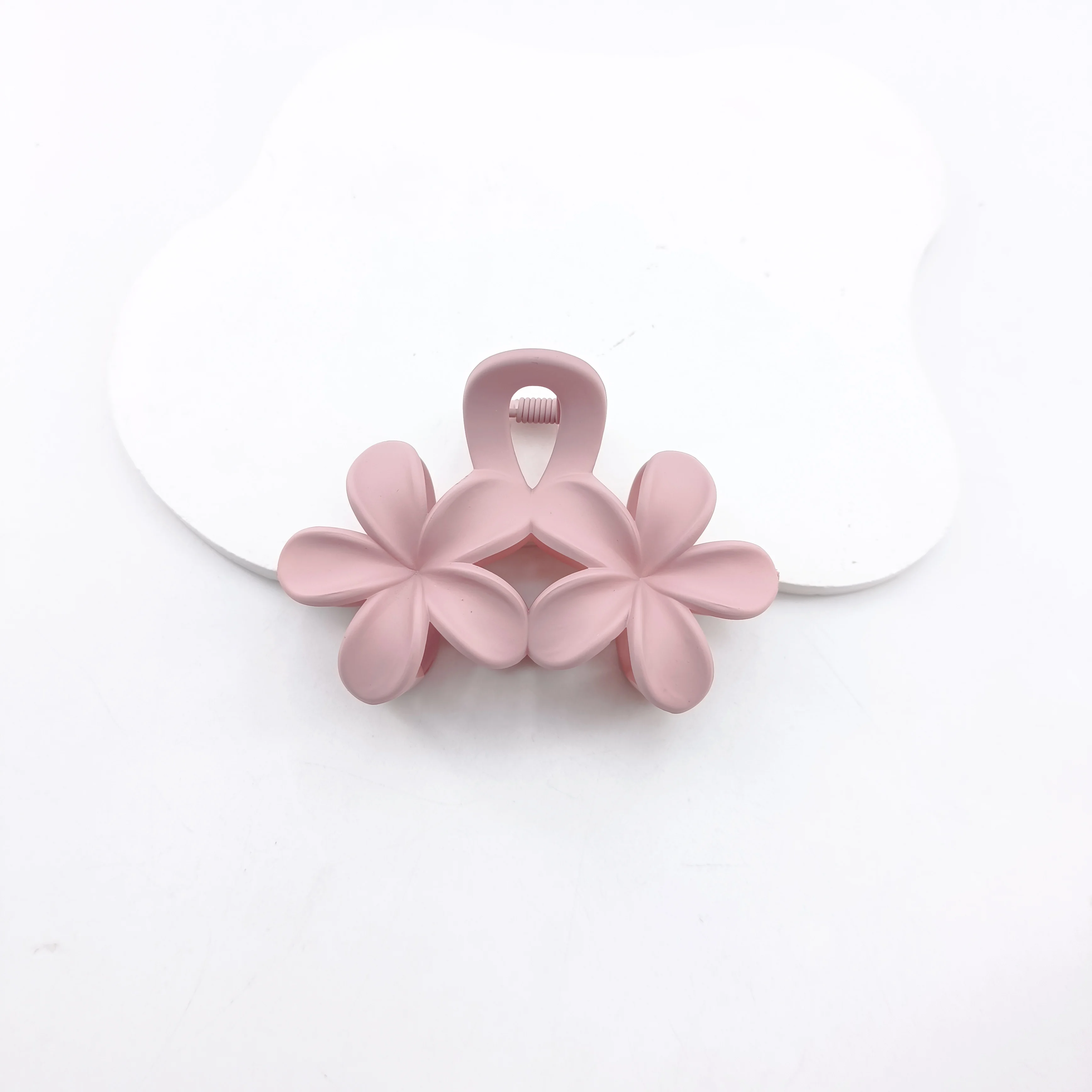 Blumen-Haarklammern Rutschfest Matt 1/2 Stück Blumen-Haarspangen für Frauen Niedliche Haarklammern, Hawaiianische Haarblumenklammer Große Plumeria – Detail 8