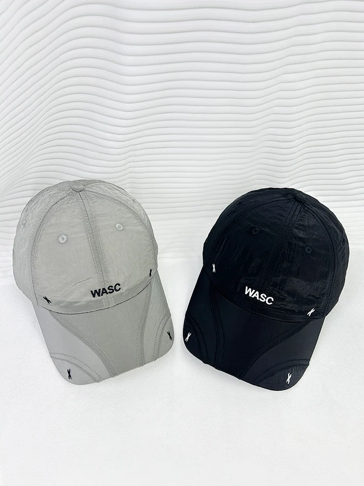 

quick-drying light and breathable baseball cap women's outdoor mountaineering sun hat big head circumference baseball cap men