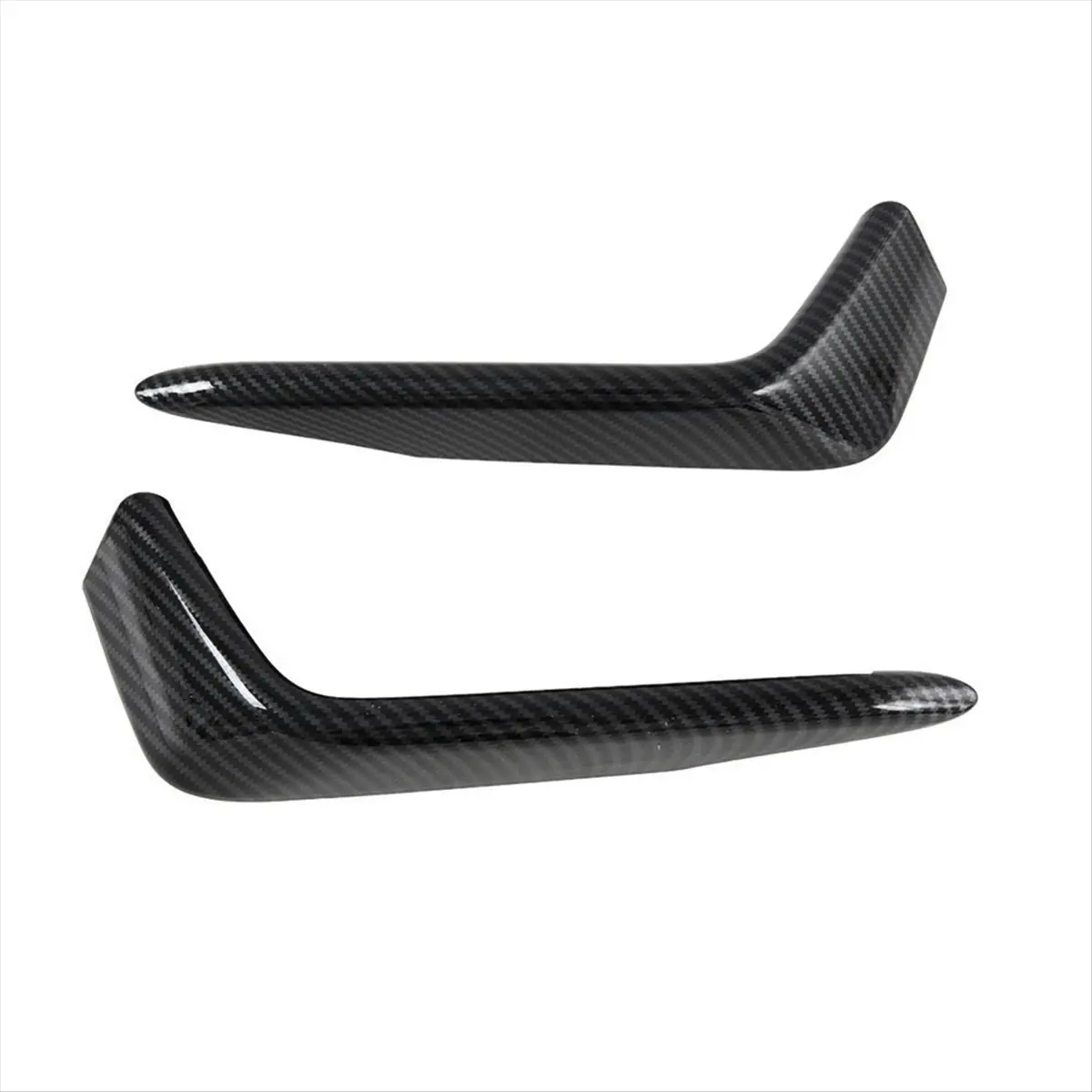 #02Y (Carbon Fiber)Front & Rear Fog Light Trims For Honda Civic Hatchback 2020 2021,Automotive Parts & Accessories