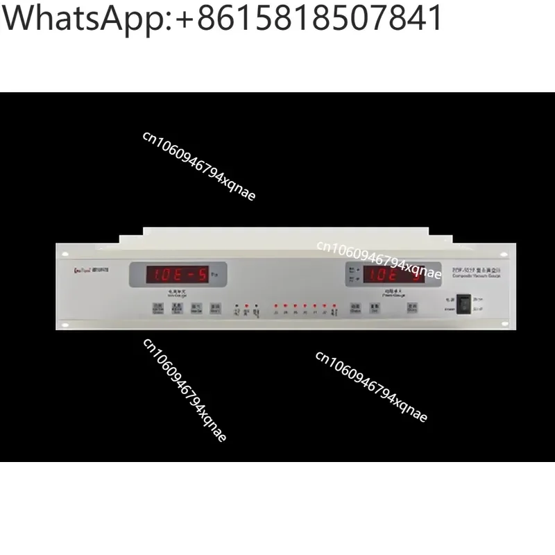 ZDF-5227 Digital Composite Vacuum Gauge 2 Channel High Precision Measurement Instrument for Industrial Laboratory Use