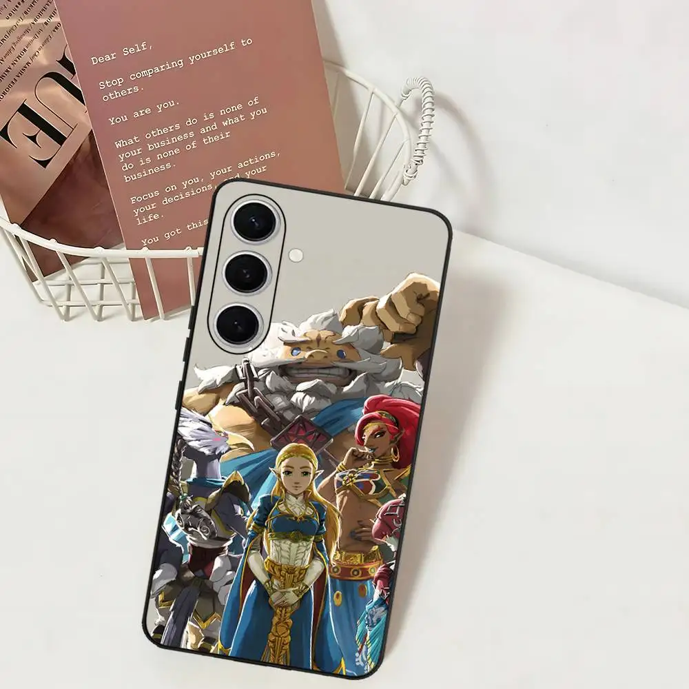 حافظة هاتف The Legend Of Zeldas لهاتف سامسونج S 24 Fe 25 Ultra Plus 20 Lite 21 30 22 23 24 22 Ultra 5G Fundas