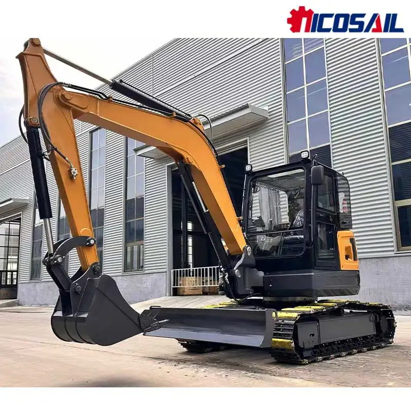 

Надежный китайский мини-экскаватор 6 тонн — гидравлическая система для долговечной работы на фермах и в строительстве