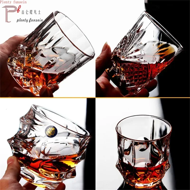 Tasse de jus de cocktail en verre de cristal créatif personnalisé de 300ML, 500ML