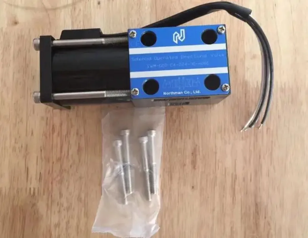 Northman SWM-G02-C4-D24-30-H006 SWM-G02-C4-D12-30-H006 SOLENOID valve For forklift trucks only Northman Co.,Ltd