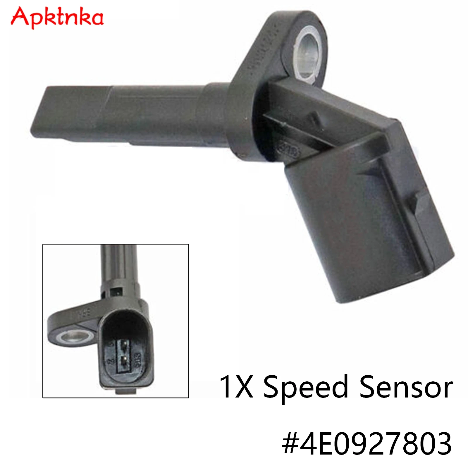 Car Speed Sensor 4E0927803A 4E0927803 Front Passenger Right Side RH Hand For Audi A4 A6 A8 Truck Additional Parts 2004 2006 2008