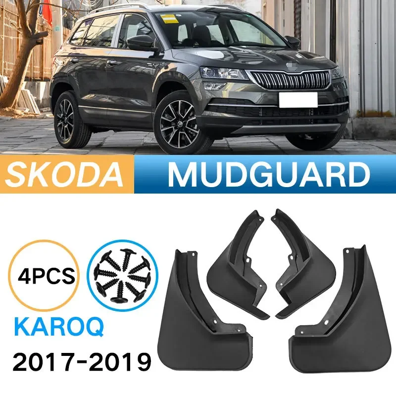 

для Skoda KAROQ брызговик 2017, 2018, 2019, 2020, 2021. Высококачественные аксессуары для брызговика автомобильных шин.