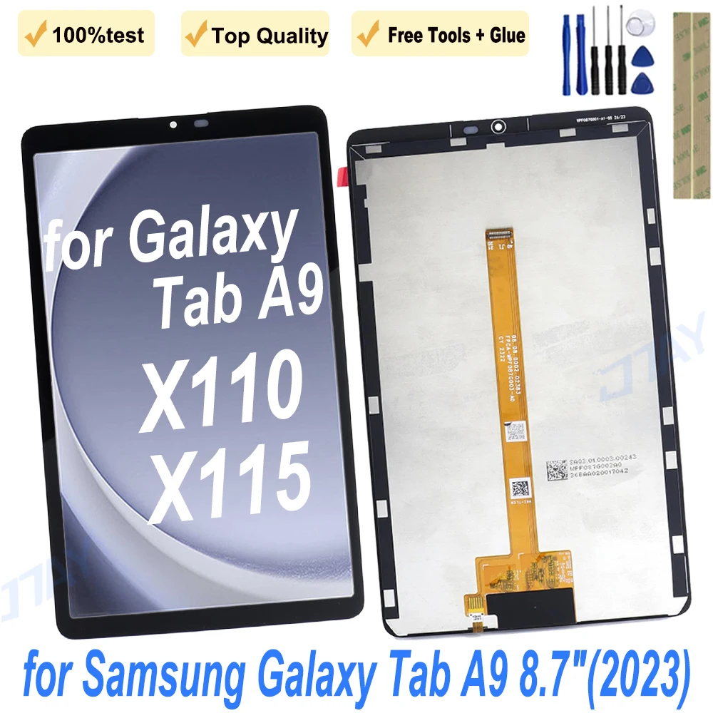 استبدال شاشة LCD لجهاز Samsung Galaxy Tab A9: دليل شامل لاختيار وتركيب لوحة العرض الأصلية 8.7 بوصة