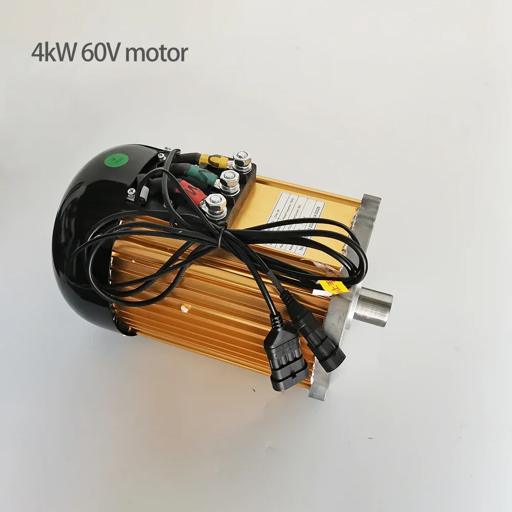 4000watt 60volt Traction Motor Rear Axle Assembly Electric Car Conversion Kit with Battery