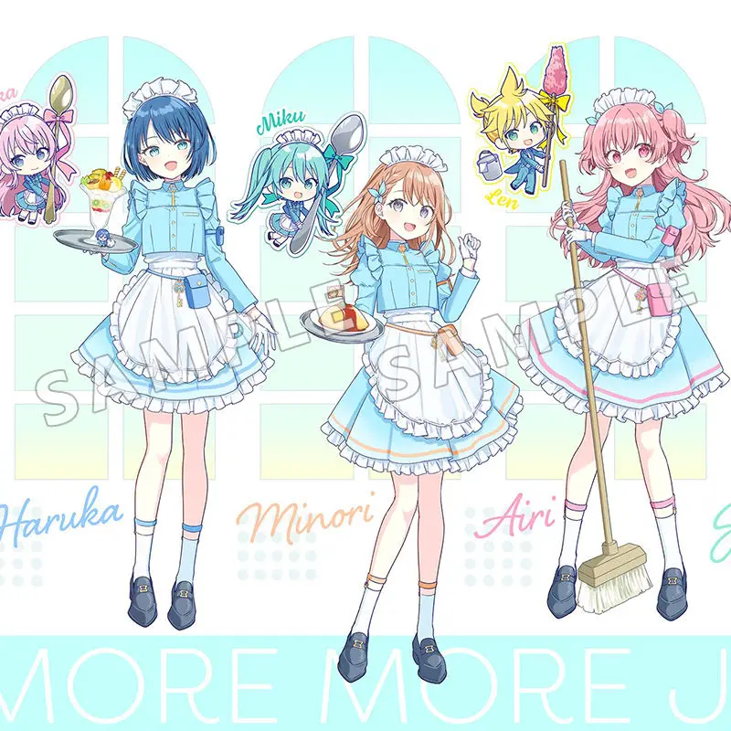 

Аниме проект Sekai акриловая подставка модель фигурки Momoi Airi Kiritani Haruka косплей декор стола модель тарелка реквизит Рождественский подарок