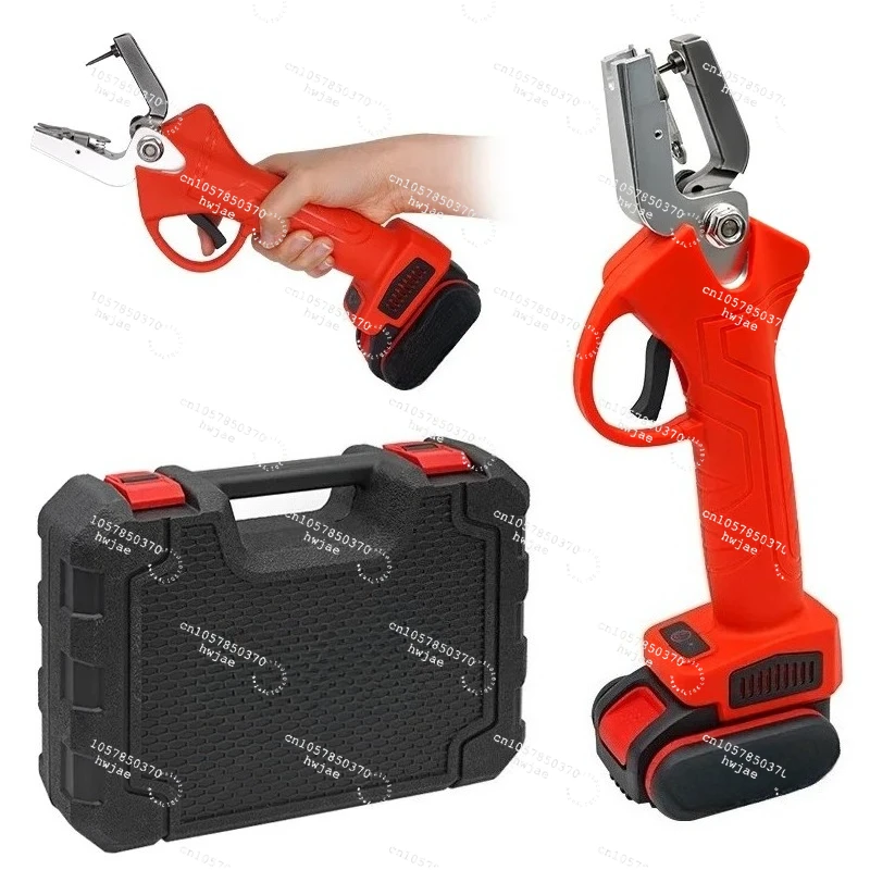 Automatic Rebound Animal Ear Tag Pliers, Electric Ear Tag Applicator for Cattle, Sheep & Livestock
