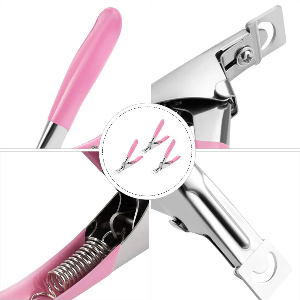 

3 Pcs Nail Clippers Tools for Nails Toenail Pedicure Lightweight Ergonomic Stainless Steel Practical Nail Trimmer