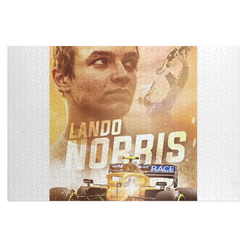 

lando norris Jigsaw Puzzle Personalize Personalized Wooden Name Wooden Compositions For Children Puzzle