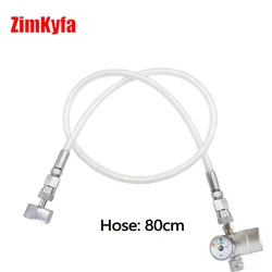 New Whipper Adapter with M11*1 Threaded Fiting NO2 Tank To Whipped Cream Charge Bottle Cans 580g M22 Thread Cream Jar