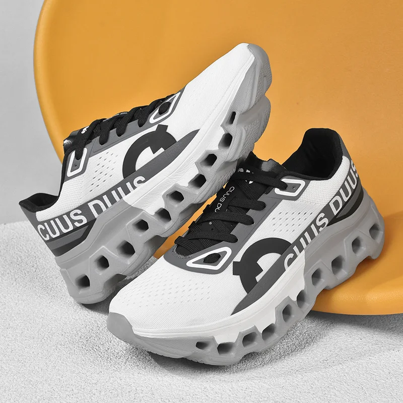 

Men's Running Shoes Off-road Shoes Breathable Mesh Luxury shoes Trainer Race Sneakers Cushioning Jogging Outdoor Couple Non-Slip