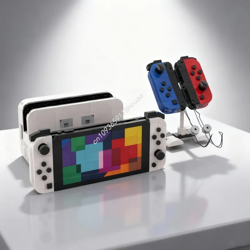 

1160pcs MOC Ideas CUUSOO Nintendo Switch Oled Model Building Blocks Construction Creative Christmas Gifts Toys Idea Education