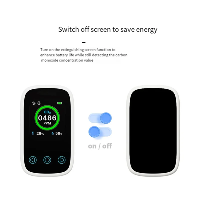 Medidor de calidad del aire 3 en 1, probador de humedad y temperatura de CO2, pantalla LCD, Sensor NDIR, Detector de dióxido de carbono con alarma de voz-Y41A