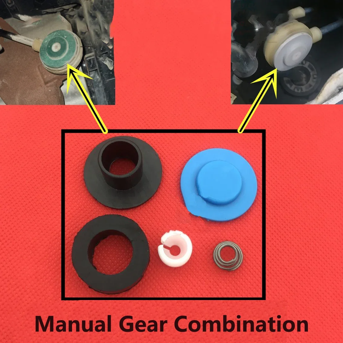 Reparatur satz für Getriebe verbindungs kabel end buchse für Ford Focus mk2 fiesta mk5 mt Zugkopf-Schalthebel tragbare Ersatzteile – Detail 2