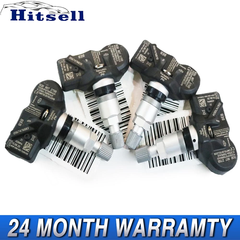 

5Q0907275B Tire Pressure Monitoring System 433MHZ For AUDI SKODA BENTLEY Bentayga PORSCHE VOLKSWAGEN Beetle Golf 9A790727502