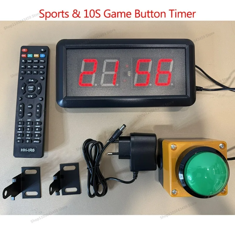 10 seconds: Race button challenge timer Ninja Road challenge rock climbing in ten seconds