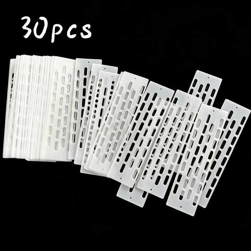 30Pcs Plastic Queen Anti‑Escape Frame Queen Excluder Board Anti‑Escape Piece For Chinese Bee Beehive Beekeeping Accessories