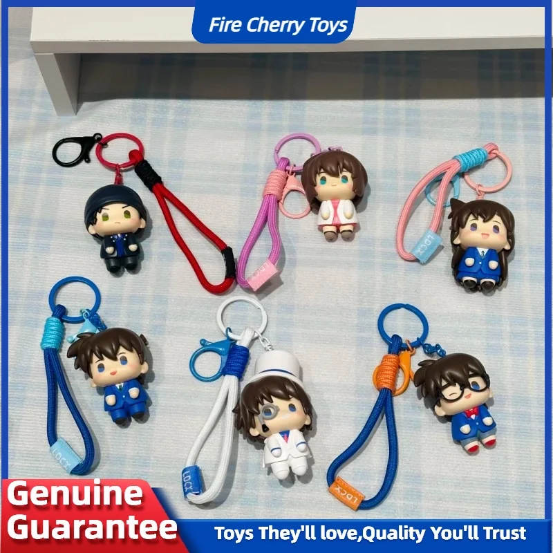 

Kawaii Detective Conan слепая коробка Moe Detective Series Mystery Box Shinichi Mouri Ran Kidd брелок ошибка висит модная игрушка в подарок