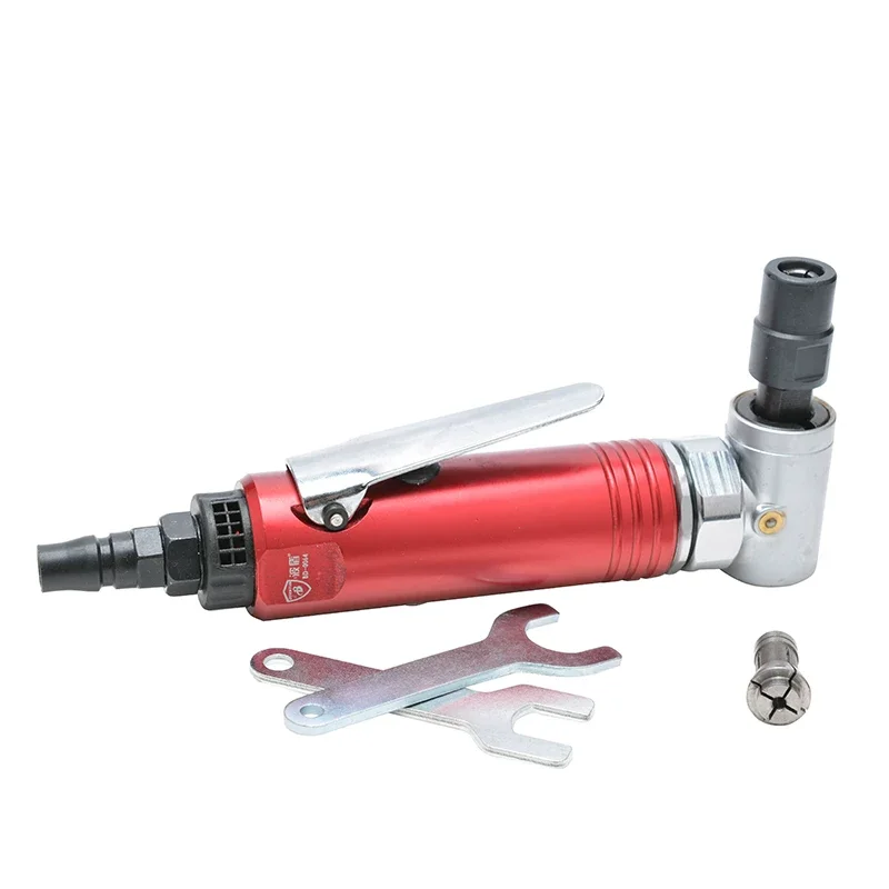 Bodun 90-Degree Pneumatic Engraving and Grinding Machine, Elbow Grinder, L-Shaped Air Grinder, Air Grinder Bd-0064