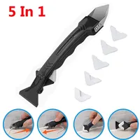 5 in1 Silicone Remover Sealant Smooth Scraper Caulk Finisher Grout Kit Tools Floor Mould Removal Hand Tools Set Accessories