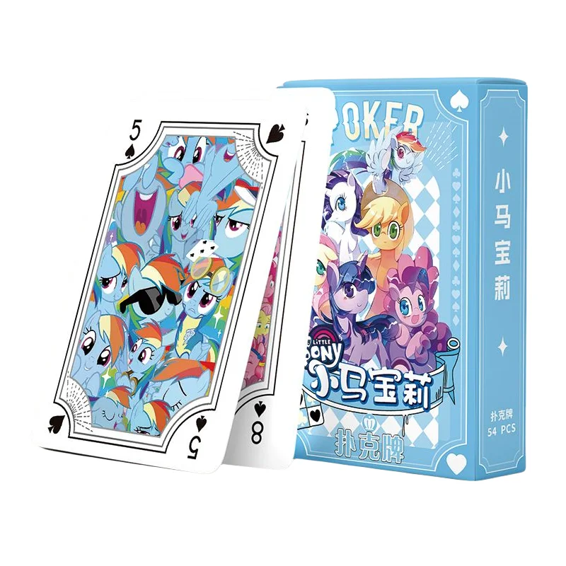 New My Little Pony Twilight Sparkle Rainbow Dash‌anime character peripheral cartoon party entertainment game playing card gift