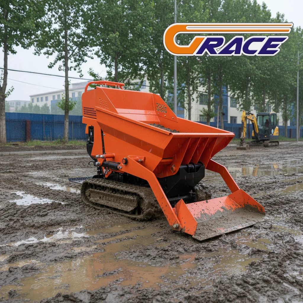 

High Quality Crawler Mini Dumper 600kg EURO 5 EPA Fast Delivery Mini Dumper for Construction