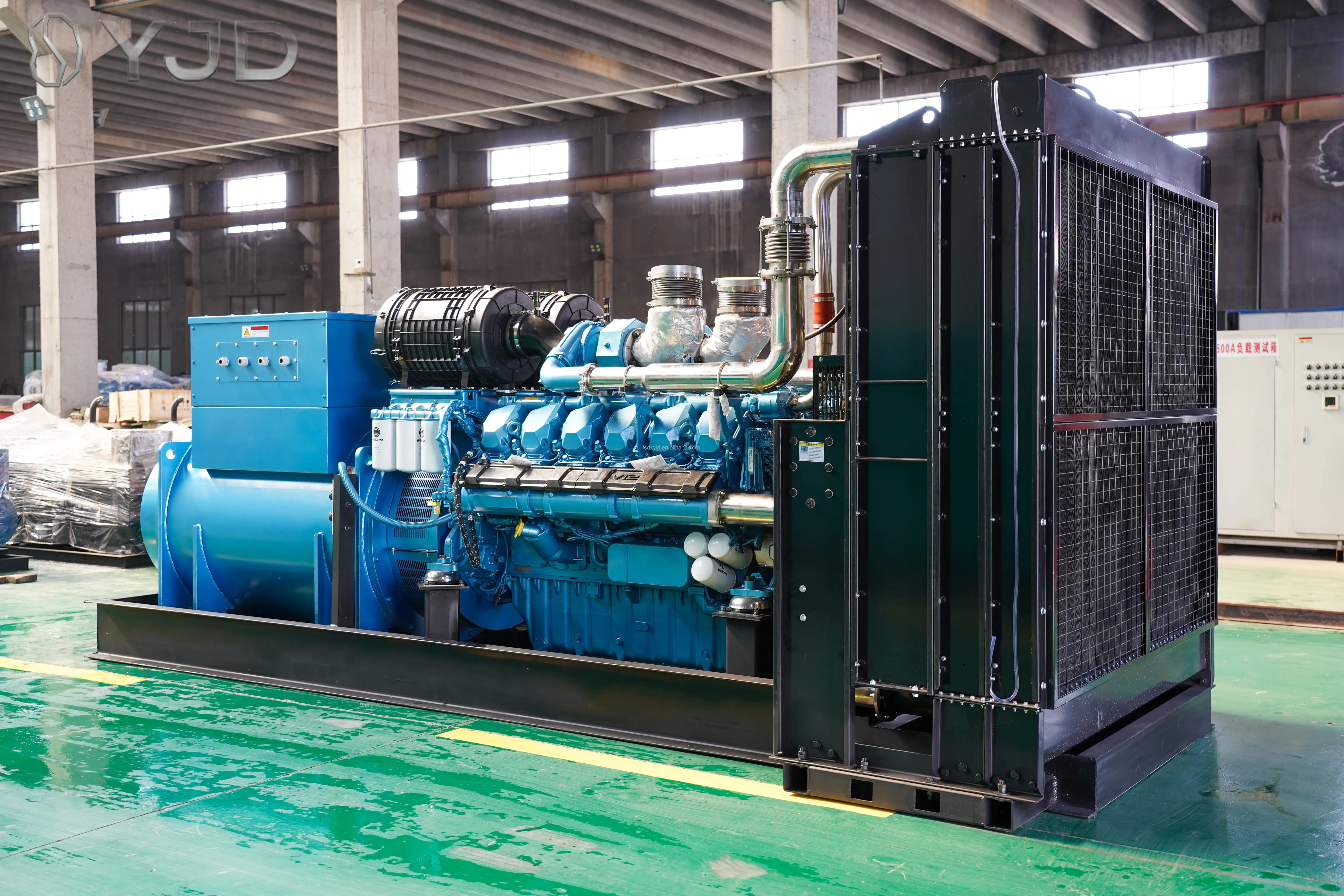 High Quality Silent Turbocharged 200kW with Electronic Start Generator