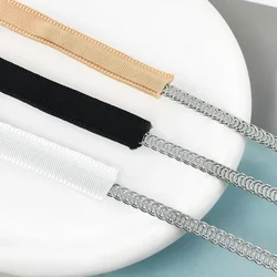 5/10/20M 10mm Tubular Nylon Ribbon Underwire Channeling Bra Wire Protective Sleeve Decorative Lace Trim Sewing Accessory