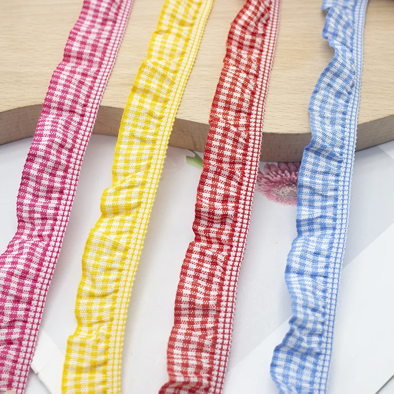 50-yards-grid-plaid-lotus-leaf-lace-20mm-ribbons-diy-hat-skirt-hem-edge-leated-craft-decoration-material