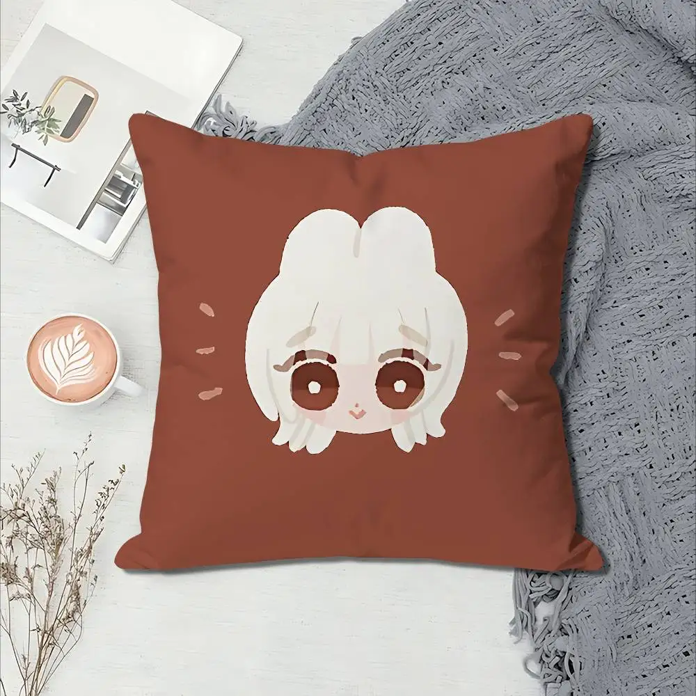 Game S-Saihate S-Station Anime Celebrity Merchandise All-Match Printed Pillow Case Sofa Car Office Room Decoration Protector