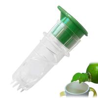 Portable Lemon Juicer Plastic Manual Citrus Juicer Fruit Pouring Tool Lemon Squeezer Kitchen Gadgets for outdoor Camping Hiking