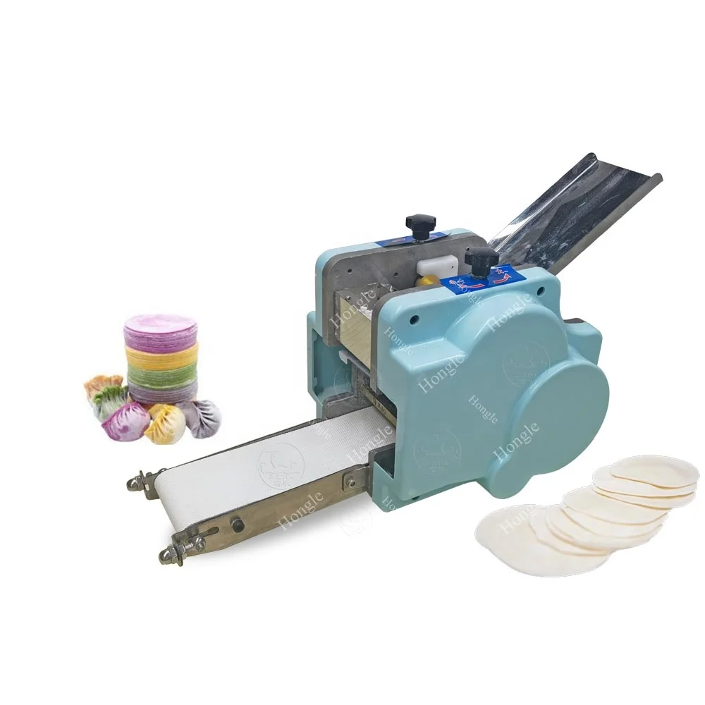 Automatic Mini Dumpling Wrapper Pressing Making Machine Tabletop Empanada Gyoza Dumpling  Forming Machine
