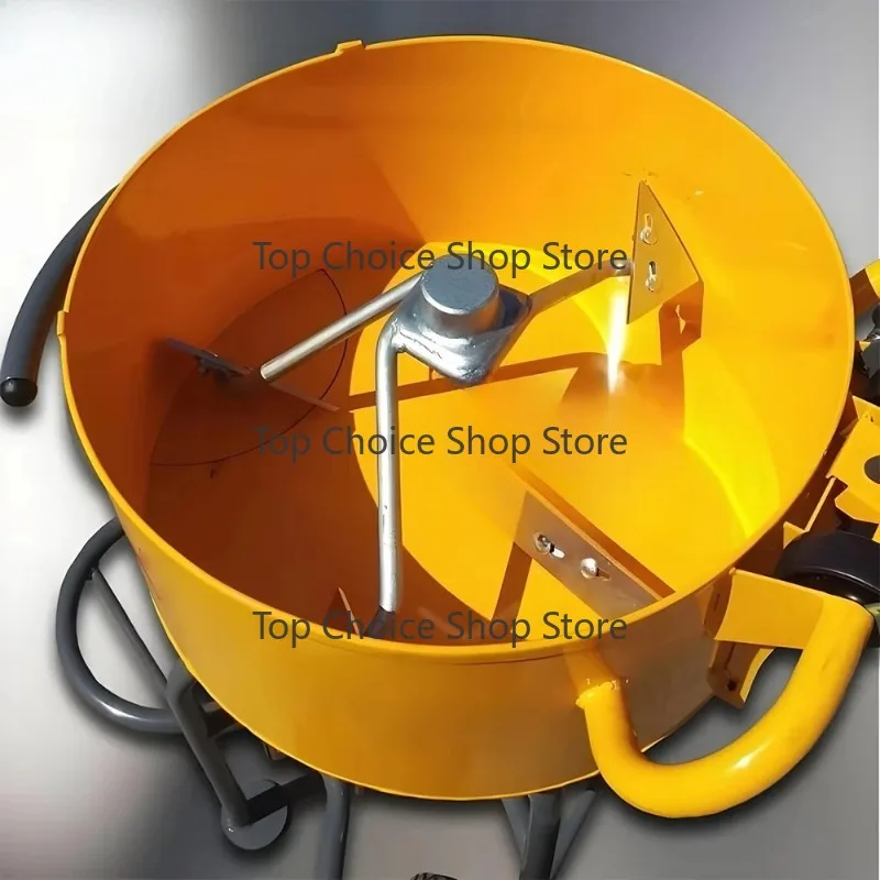 Iron flat mortar mixer Self-leveling compound single-phase pan mixer